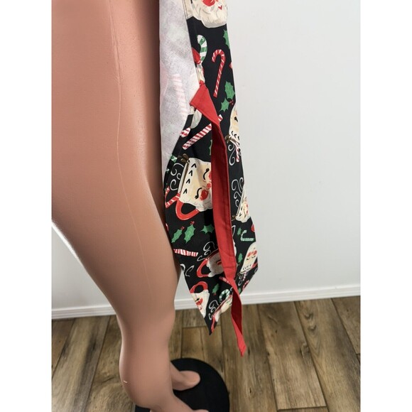 NEW Christmas Apron Funny Dinner Santa Claus Cooking - Picture 7 of 8